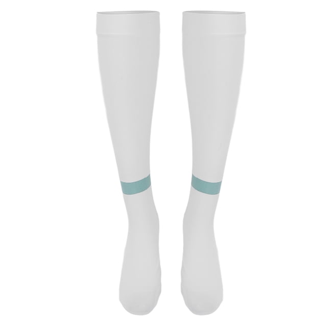Chaussettes de Compression Sans Orteils, 15-20 MmHg Chaussettes de Compression Préviennent les Varices Nylon Polyuréthane Confortables pour un Maintien Prolongé