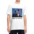 thumbnail image 3 of Camiseta de calle Arrested.Shot.Still Fighting Donald Trump, camiseta de algodón puro, camiseta de moda para hombres, ropa de manga corta Y2K, 3 of 5