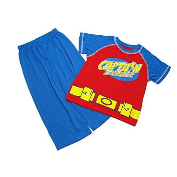 Carter's Captain Adorable Toddler Caped Super Hero Pajama Set (Size 3T)