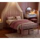 thumbnail image 4 of Yeshouse estructura de cama individual de metal con cabecero y piecero de diseño de corazón, plataforma con listones resistentes, espacio de almacenamiento bajo la cama, no requiere somier, 4 of 7