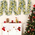 thumbnail image 6 of Christmas Garland for Mantle Hwkond Christmas Decorative Rattan White Flocked Doorway Staircase Handrail Decorations Pines Branches Rattan Set Seasonals Decorations Up to 60% Off, 6 of 6
