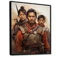 thumbnail image 2 of Designart "Terracotta Warriors China Art painting I" Chinese Floater Framed Canvas Art Print, 2 of 7