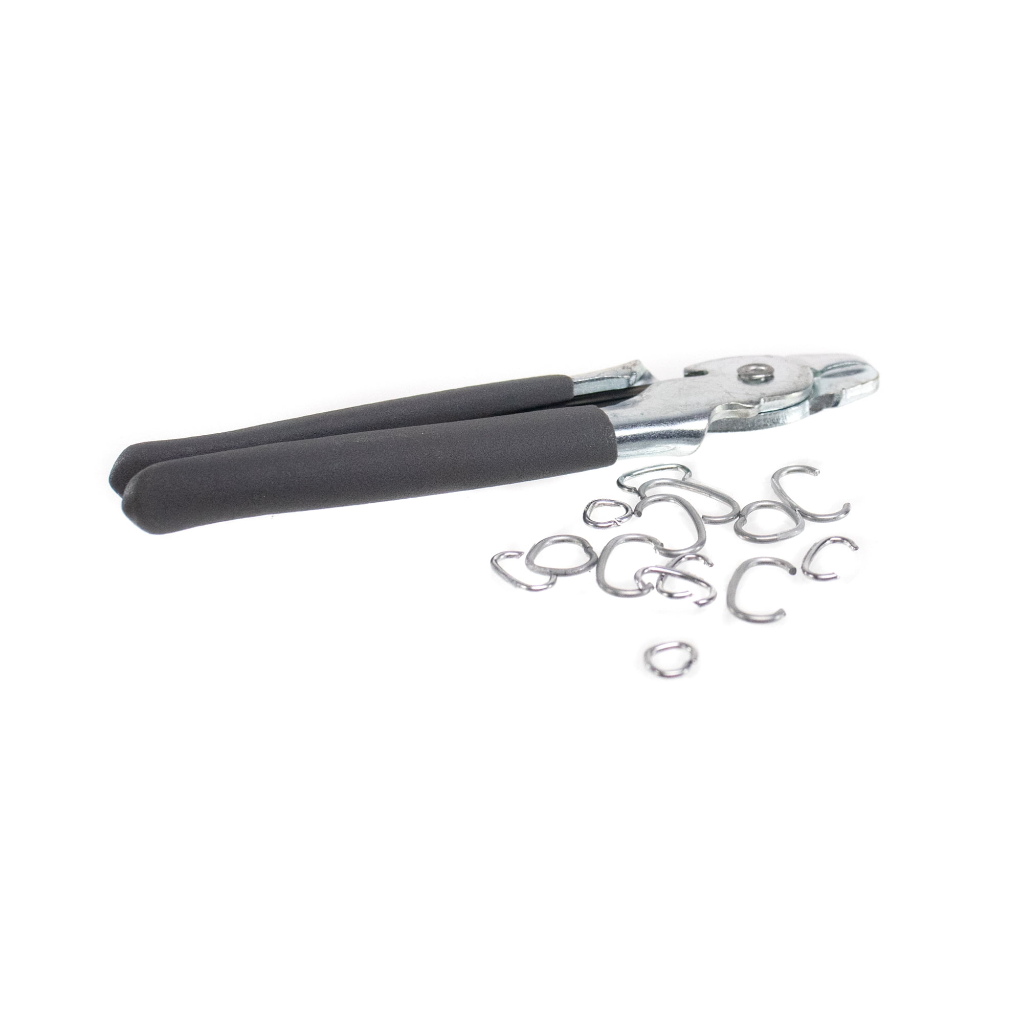 Anelli A C (hog Rings) In Acciaio Zincato The West Coast Paracord, 1,27 Cm, Calibro 16, Confezione Da 1000 Pezzi Per Tappezzeria E Artigianato - 4