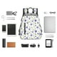 thumbnail image 4 of Disketp Purple Chicory Mochila Ligera e Impermeable, Mochila de Día Resistente para Viajes, Senderismo y Uso Diario para Hombre y Mujer, 4 of 7