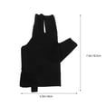 thumbnail image 2 of Hytrove Gloves for Snooker Pool Glove Black Elastic Fiber Hand Protection 1Pack, 2 of 7