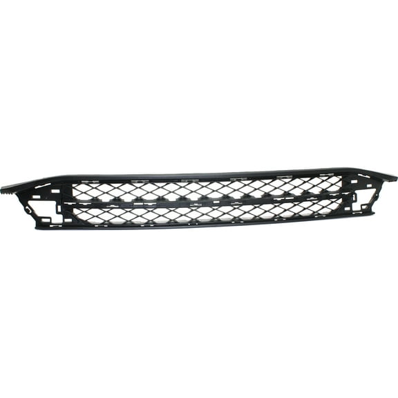 Bumper Grille Compatible With 2014-2017 Honda Odyssey Front Textured Dark Gray