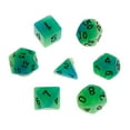 thumbnail image 2 of HLONK ✪ 7pcs/set Luminous Polyhedral Sided Dice D4 D6 D8 D10 D12 D20 Set For Dungeons & Dragon D&D RPG Poly Game, 2 of 18