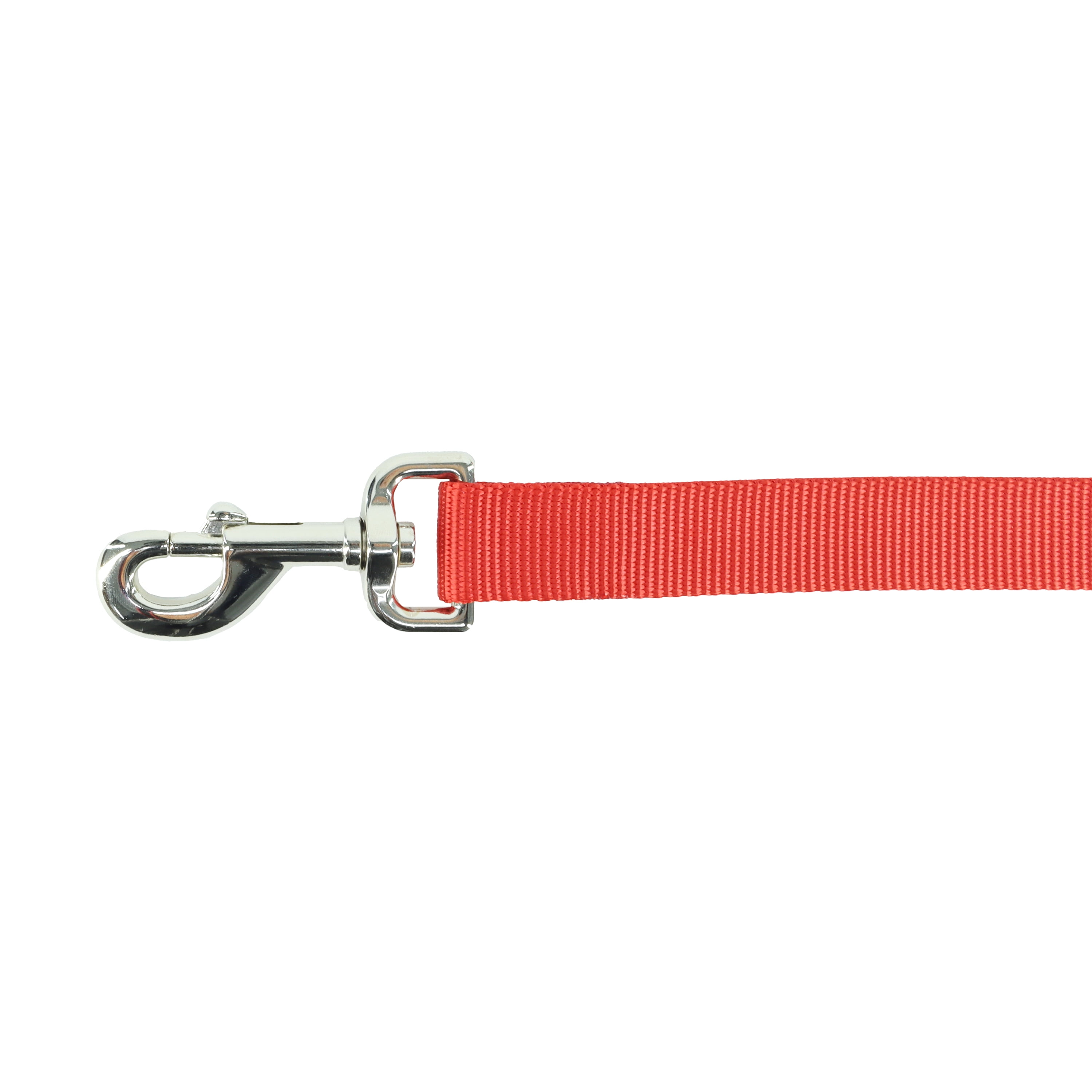 Pet Attire By Coastal Laisse pour chien à pli unique Moyen, Rouge, 5/8" x 06'