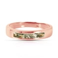 thumbnail image 3 of Galaxy Gold 14K Solid Gold Natural Sapphire Ring for Women - Rose Gold Fine Jewelry, 3 of 4
