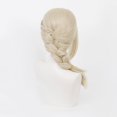 thumbnail image 2 of Peluca rubia para cosplay de 45 cm con coleta lateral y elegante flequillo, 2 of 3