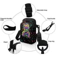 thumbnail image 5 of HELLHERO Crossbody Sling Bag for Women Polyester Adjustable Shoulder Strap Crossbody Bag with Double Layer Gaming Headset Controller, 5 of 7