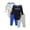 Happy Letters, variant on Brand Baby Boy 4pc Outfit Set, Sizes (Newborn - 12 Months)