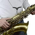 thumbnail image 2 of Mosiee Leather Saxophone Neck Strap Sax Neck Strap For Alto Tenor Soprano Sax, 2 of 9