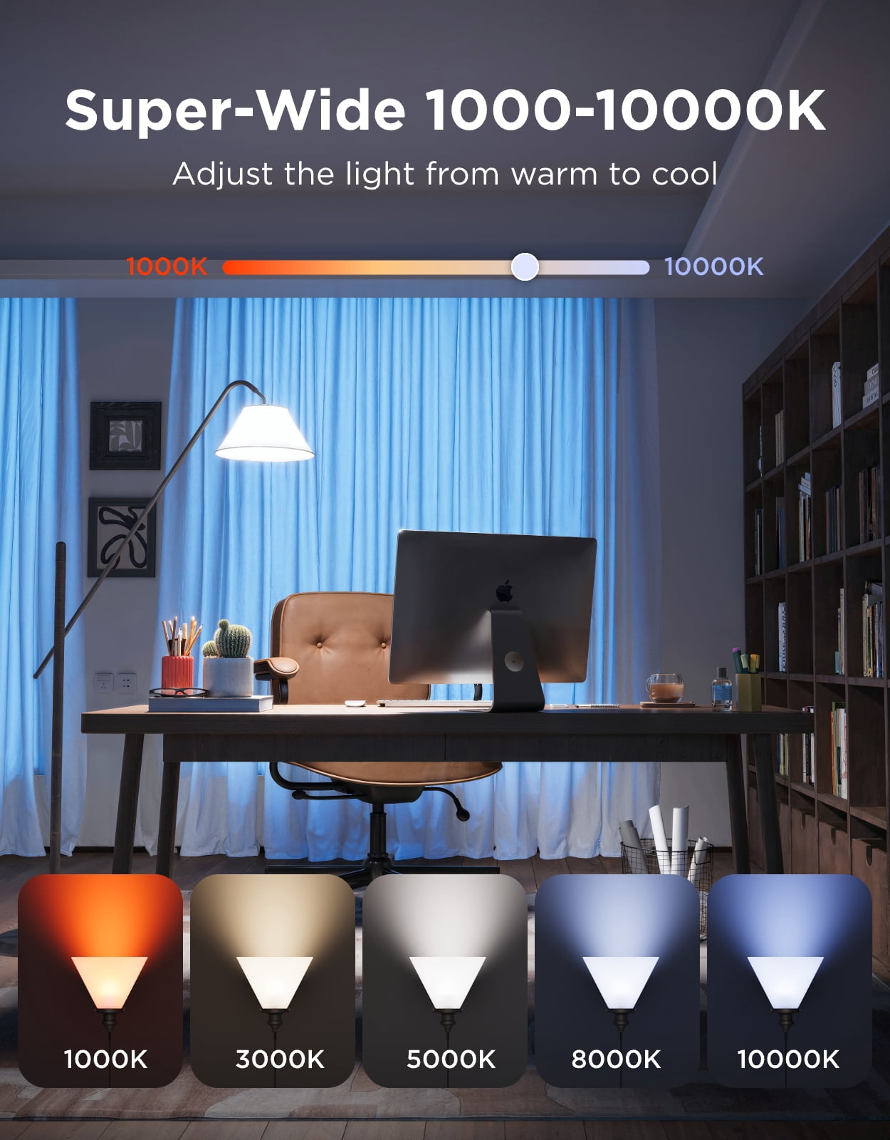 Govee 1600LM RGBWW Smart A21 LED Bulb LuminBlend 1 pack