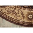 thumbnail image 4 of Nourison Somerset Floral Brown 5'6" x ROUND Area Rug, (6 Round), 4 of 5