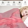 thumbnail image 3 of SHERONV Flamingo Crown Pink Warm Lightweight Blanket Soft Fleece Blankets Throw Blanket Living Rooms Sofa Decor Cow Gifts Blanket All Seasons Long-lasting Blanket 40x50in, 3 of 6