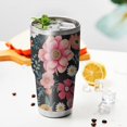 thumbnail image 3 of 30oz Multicolored Pioneer Flower Tumblers Stainless Steel Tumbler with Lid and Straw,Vacuum Insulated Double Wall Travel Tumbler Cups Mug with Cleaning Brush for Coffee,Tea, 3 of 7