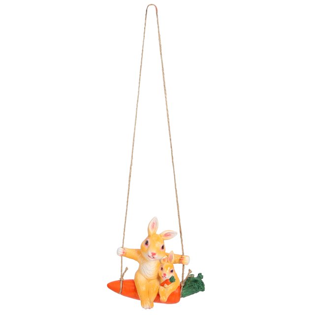 Pendentif Décoratif, Lapins Animaux en Forme de Lapins Suspendus Modèle Pendentif Ornements de Bande Dessinée Intégration Transparente