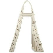 confer plastics a-frame 7200 above ground adjustable pool roll-guard safety ladder