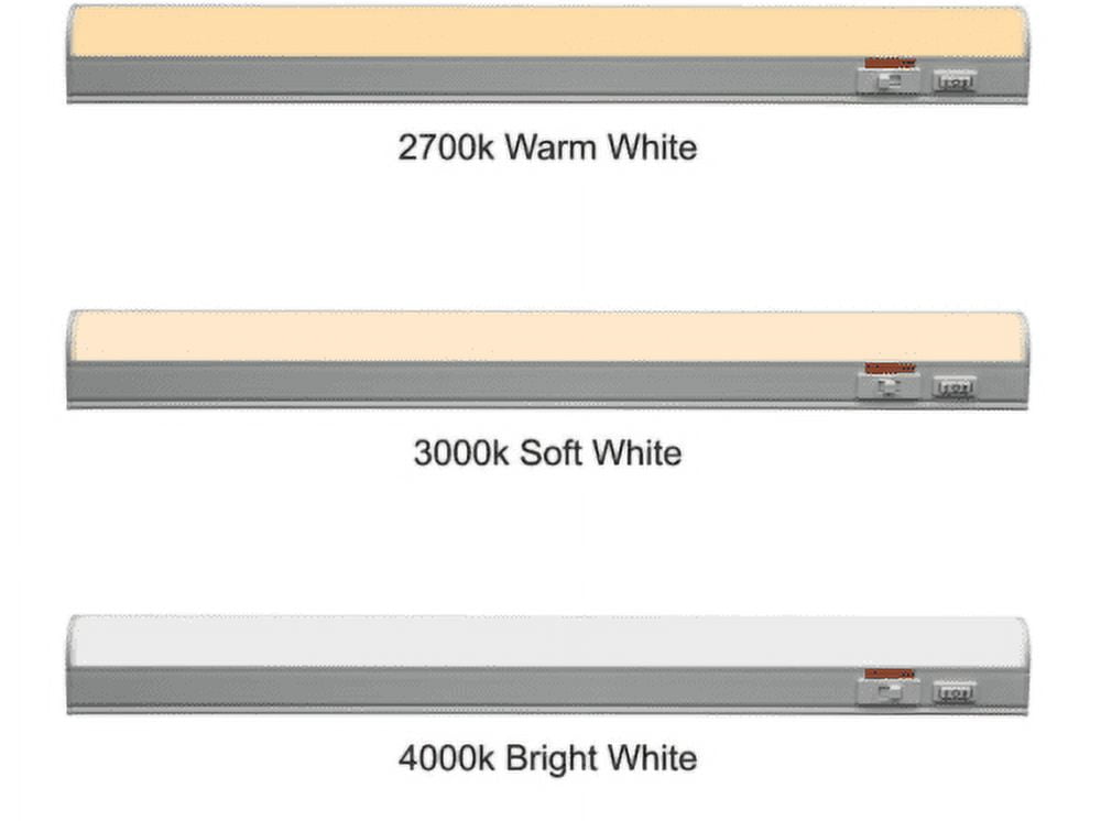 Commercial Electric 13” Slim LED Color Changing Under Cabinet Light White
