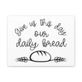 thumbnail image 1 of Scripture Walls Our Daily Bread Matthew 6:11 Christian Wall Art Print Ready to Hang Unframed, 1 of 8