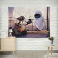 thumbnail image 3 of Wall e and eve Tapestry Gift Wall Hanging Backdrop for Room Bedroom Girls Fans Background Banner Party Birthday Supplies Decor, 3 of 6