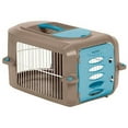 thumbnail image 3 of Suncast Personalizable Deluxe Small Pet Carrier with Food and Water Tray, 23 x 15 x 125 inches, 3 of 5
