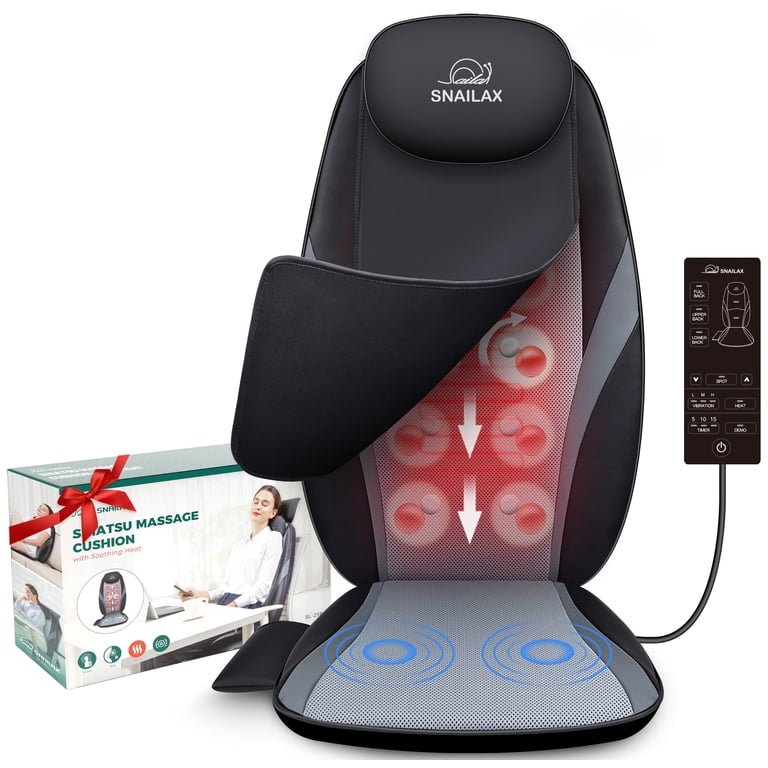 Snailax Shiatsu Back Massager with Heat photo 1