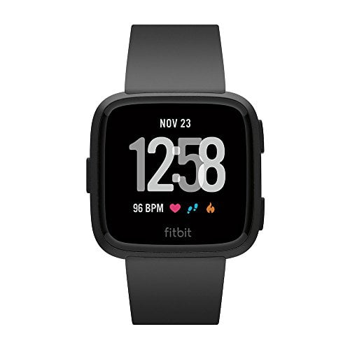 fitbit versa classic smartwatch black