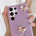 thumbnail image 3 of Three Butterflies Light Purple Fashion Mobile Phone Case For Samsung Galaxy A52 5G/Galaxy A32 5G/Galaxy S22 Ultra 5G/Galaxy A51 5G/Galaxy A22 5G/Galaxy S21 5G/Galaxy S20 FE/Galaxy A72/Galaxy A21s/Gal, 3 of 4
