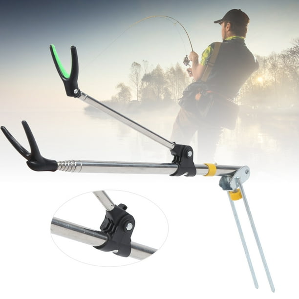 Fishing Pole Bracket,Stainless Steel Fishing Rod Fishing Pole Holder  Fishing Rod Bracket Superior Craftsmanship 