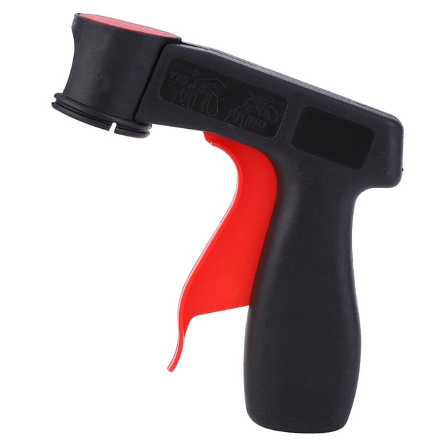 Gatillo de pistola con empuñadura de pistola y aerosol para pintura en aerosol, mango ergonómico.