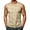 Beige, variant on Men's Summer T-Shirt, Ice Silk Short Sleeve Simple Tee, Cool Touch Thin Stretch Shirt for Casual Daily