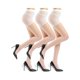 thumbnail image 1 of Chenchen 3 Pairs Women's Sheer Tights - 20D Control Top Pantyhose with Reinforced Toes, 1 of 1