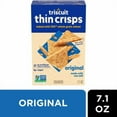 thumbnail image 3 of Pack of 2 - Triscuit Thin Crisps Original Whole Grain Wheat Crackers, Vegan Crackers, 7.1 Oz Packaging May Vary, 3 of 7