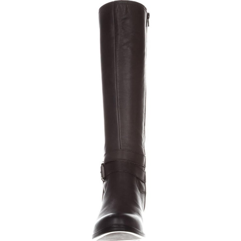 Womens naturalizer Dev Wide Calf Riding Boots Elephant 7 US 37 EU Walmart