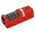 thumbnail image 1 of Electric Rechargeable Cutter Sharpener - Quick Polishing Multifunctional Kitchen Gadget Red, 1 of 6
