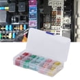 thumbnail image 1 of Juego de fusibles, 20 piezas, juego de fusibles rectangulares, kit de fusibles para automóvil, fusibles para automóvil de rendimiento sólido, 1 of 9