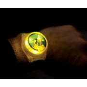 Accutime Watch AWC-46782-C Pokemon Pikachu Lightening Bolt LCD Watch with Spinning Lights