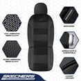 thumbnail image 3 of Fundas para asientos de coche Skechers, de piel viscoelástica refrigerada por aire, 3 of 7