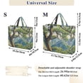 thumbnail image 2 of FORMRS Womens Corduroy Tote Bag Crossbody Shoulder Handbag with Pocket, Pine Tree, 2 of 7
