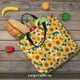 thumbnail image 5 of Easygdp Green Leaf Sunflower Bolsa Tote para Mujer, Bolso de Hombro para Trabajo, Playa, Viajes, Compras y Supermercado, 5 of 7