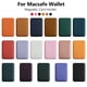 thumbnail image 2 of Funda tipo billetera con ranura para tarjetas de cuero magnético Magsafe para iPhone 14 Pro Max 13 12 11 para Samsung S23 Ultra S22 Accesorios Dengxun unisex, 2 of 2