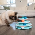 thumbnail image 3 of Juguete Interactivo de 4 Niveles Petstages Chase Meowtain para Gatos, 3 of 9