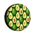 thumbnail image 1 of Fotbe Avocado Funda de Llanta de Repuesto con Estampado, Engrosada, Ajuste Universal para Jeep, Remolque, RV, SUV, Camión-14 inch, 1 of 6