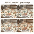 thumbnail image 7 of ODIKA 8'x10' Washable Area Rug Autumn Floral Elegance Vintage Design Elegant Motifs with Classic Ornate Detailing for Living Room, Under Sectional, Family , Durable, Non-Slip, 7 of 7