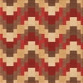 thumbnail image 1 of Ahgly Company Indoor Square Patterned Cantaloupe Orange Area Rugs, 8' Square, 1 of 6