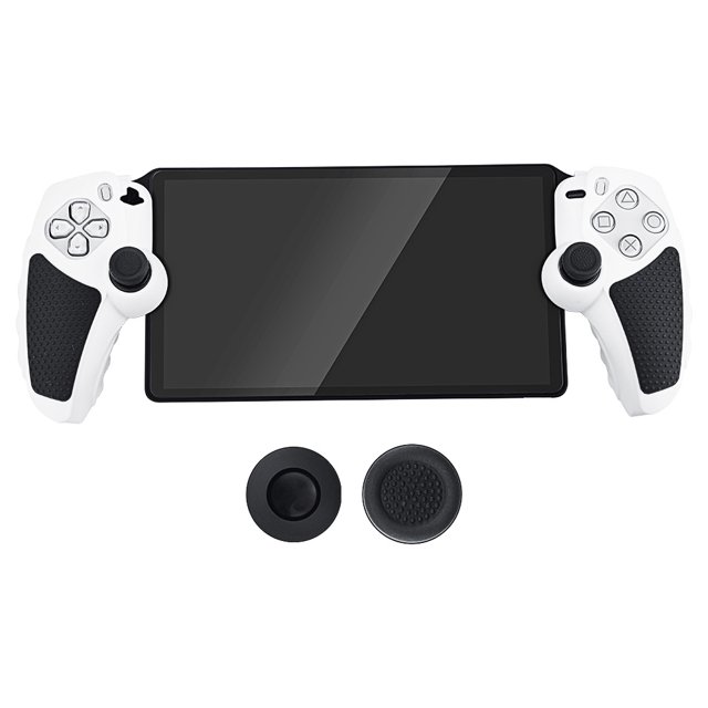 Silicone Protective Case Compatible with PlayStation Portal with 2 Keycaps Shockproof Protective Cover