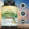 thumbnail image 5 of USDA Organic Immune Support Supplement - Organic Immune Health Supplement with Vitamin C, Elderberry, Astragalus, Oregano, Ginger, Moringa & Garlic - Organic Immune System Support - 90, 5 of 8