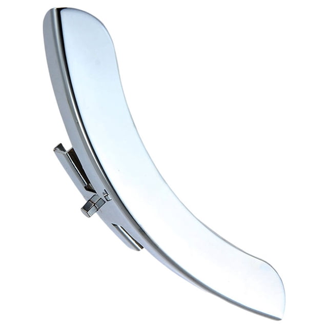 Miangastore Zinc Alloy Banjo Protection Plate Silver Simple Style For Performance 1Set 11.8X1.6X0.9In